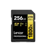 Lexar-BlackMemoryCard256GBProfessional1800xSDXCUHSIICardGOLDSeries-MKP1391640-2