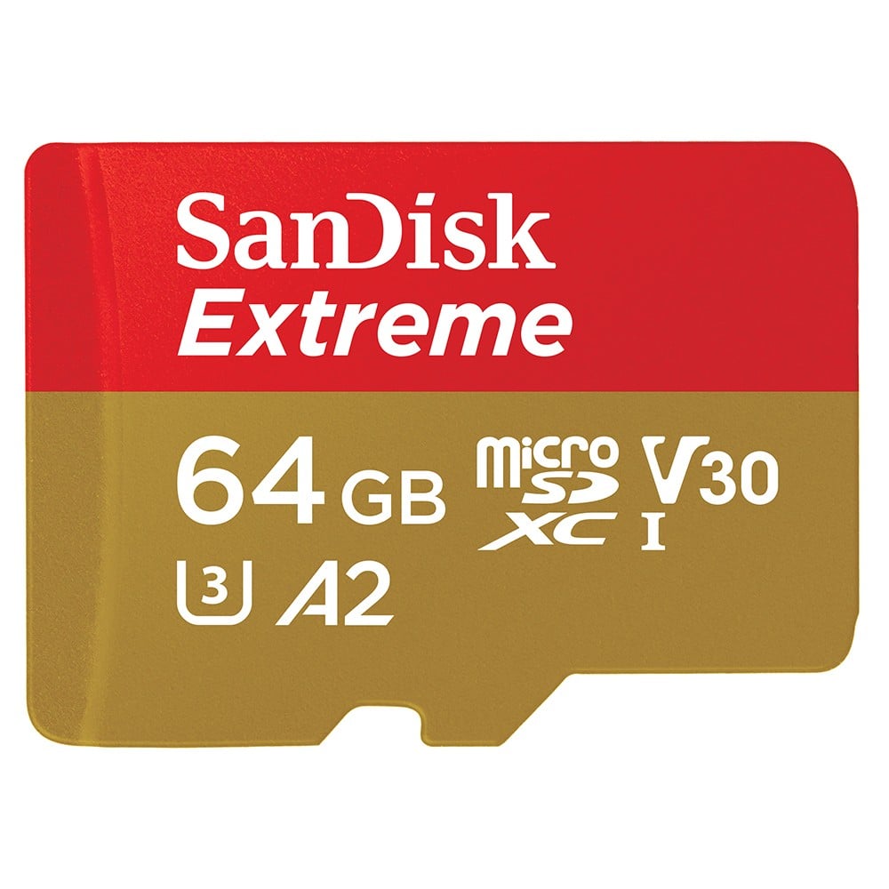 เมมโมรี่การ์ด SanDisk Extreme MicroSDXC 64GB
